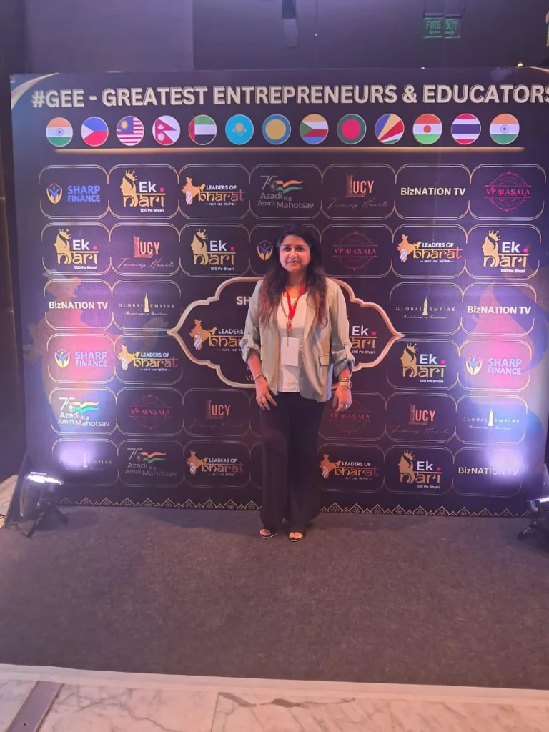 dr bhumika narang at GEE event